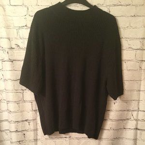 IRVINE PARK Black Sweater- Size: 3X-W